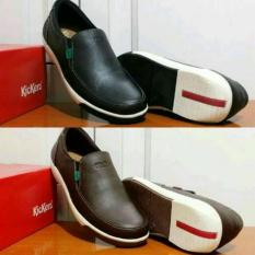 Sepatu Kulit Kickers Slop Murah Slip On Kulit Garut