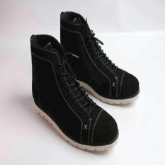 Sepatu Kulit Suede Boston Foggia (Bally- Delta- Brodo- Pedro- Kickers