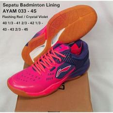 Sepatu Lining AYAM033-4S BADMINTON SHOES MURAH DISKON OBRAL SALE JUAL PERLENGKAPAN BULUTANGKIS ADHA SPORT