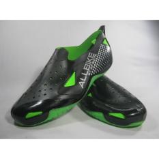 Sepatu Motor Biker AIR ALL BIKE GREEN Karet pvc ALLBIKE HIJAU AP BOOTS