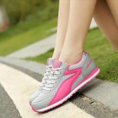 SEPATU OLAHRAGA WANITA KETS WANITA SEKOLAH SPORT ABU SEPATU JOGING OLAHRAGA SENAM SEPATU CASUAL WANITA KETS BOOTS BOOT