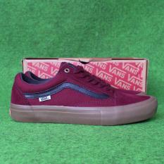 Sepatu Oldskool Pro Red Gumsole