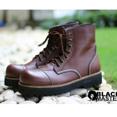 Sepatu Original Pria Boots Nyaman Terlaris - BLACKMASTER UNDERGROUND 01 - Brown