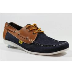 Sepatu Original Semi Formal Pria kasual - COUNTRY BOOTS ZAPATO - Coklat - Kuning