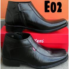 Kickers - Sepatu Pantofel Boots PDL/PDH Pria Kulit Asli Kickers Formal Ritsleting 02
