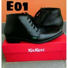 kickers - sepatu pantofel kulit pria asli bertali 100% formal kerja kantor dinas resmi