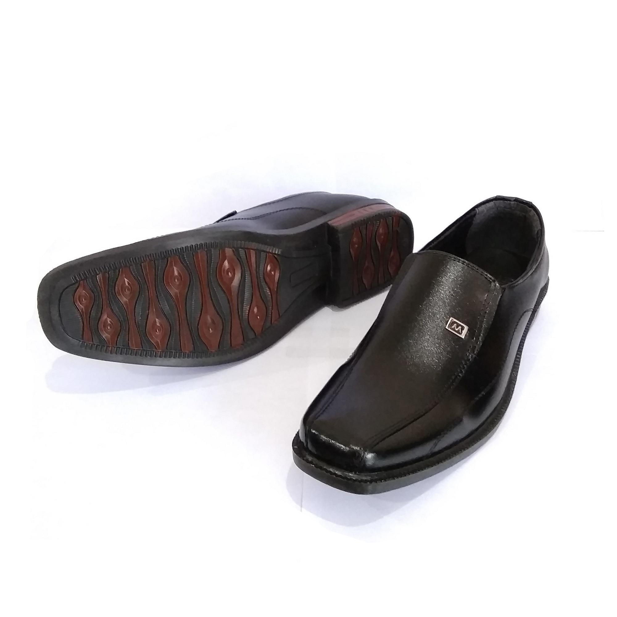 Sepatu Pantofel Pria Formal Hitam - Sepatu Kantor Kualitas Terbaik