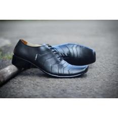 Sepatu Pantofel Pria Kerja Resmi Cevany Kulit Asli Pria Kantor Murah - Sepatu Branded