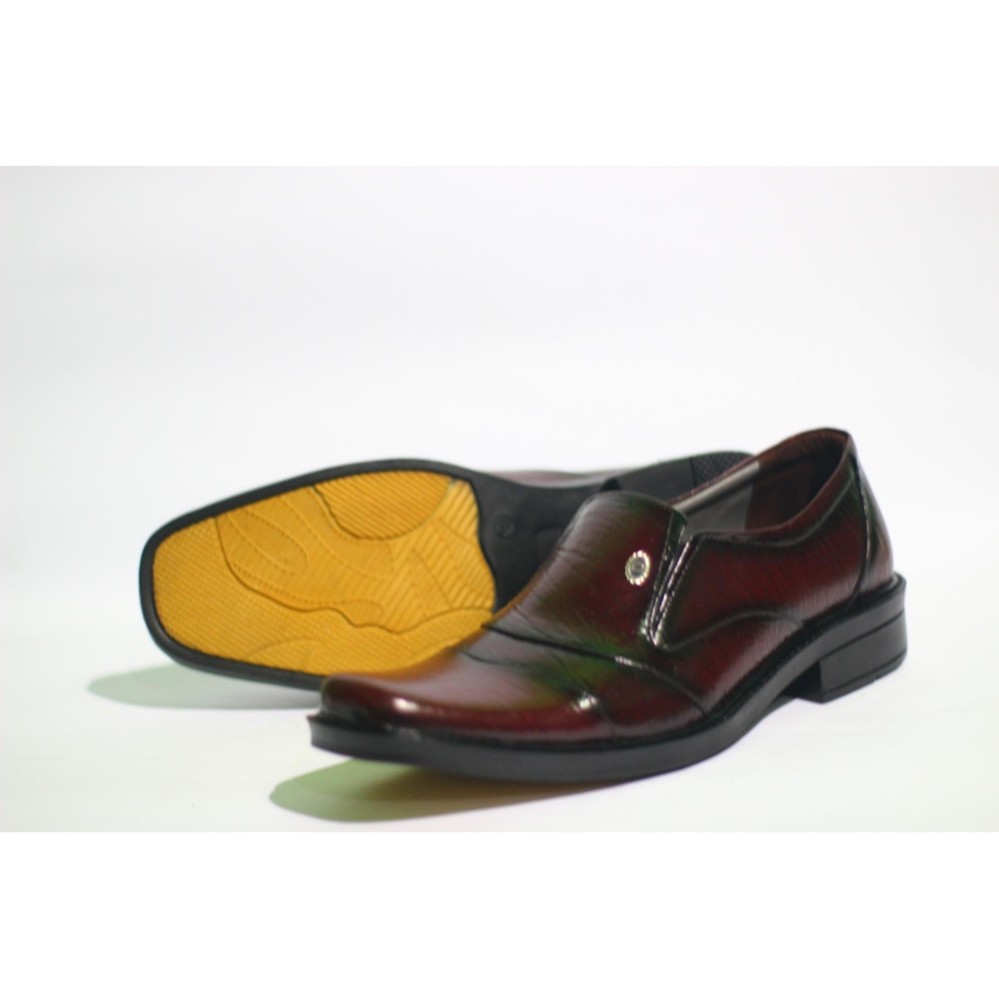 sepatu pantofel pria Kulit asli formal kantor sekolah dinas kerja