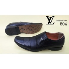 SEPATU PANTOFEL PRIA KULIT ASLI SEPATU KANTOR KERJA FORMAL Louis Vuitton ORIGINAL BERKUALITAS 10