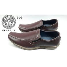 SEPATU PANTOFEL PRIA KULIT ASLI SEPATU KANTOR KERJA FORMAL MURAH VERSACE ORIGINAL BERKUALITAS 01