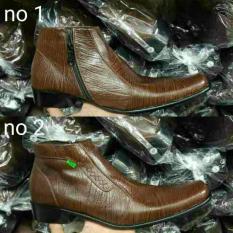 Sepatu Pantofel Terbaru Kickers Pria Formal Kerja Kulit Asli Brown Coklat AV2017