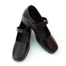Sepatu Pantofel Wanita Bertali Paskibra Warna Hitam - Sepatu Formal Wanita