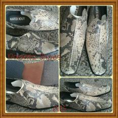 Sepatu Pantopel Pria Kulit Ular / Nabato Shoes - Bcd7de