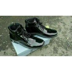 Sepatu Pdh Mengkilap Termurah Di Online Satpam Polisi Tni Security - 655Abd