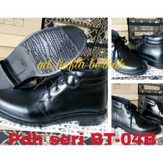 Sepatu Pdh Seri BT-04 Standar TNI-Polri, Security & Paskibraka Best Seller & Best Quality