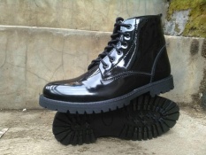 Sepatu pdl kilap tanpa semir TNI polri