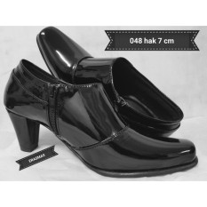 Sepatu PDL Sus Erasmas ANGKLE BOOTH Polwan PNS DISHUB POL PP BHAYANGKARI 048 HAK 7CM