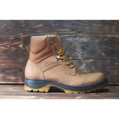 SEPATU PRIA BOOT SAFETY PDH UJUNG BESI ARBOO HM