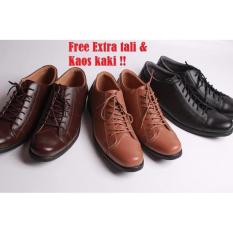 Sepatu Pria Kulit Merk Boston (Model Kicker- Adidas- Converse- )
