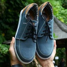 Sepatu Pria Sneakers Low High Casual Remaja dan Dewasa - JACK FOOTWEAR ANKONA - Biru Tua