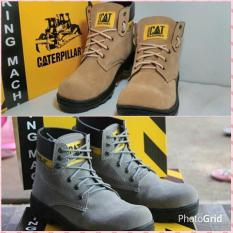 Sepatu Pria TERMURAH Sepatu Safety Boots Caterpillar Murah ORIGANAL HANDMADE BANDUNG