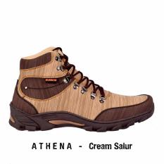 sepatu pria tracking Hummer athena - Cream Salur