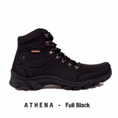 sepatu pria tracking Hummer athena - Full Black