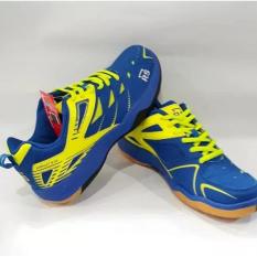 Sepatu RS Sirkuit 573 warna BIRU/KUNING BADMINTON SHOES JUAL PERLENGKAPAN BULUTANGKIS ADHA SPORT STORE