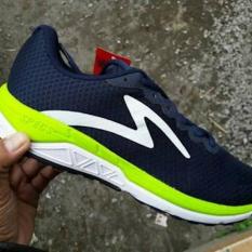 Sepatu Running Specs Dual Enduro Dark Navy Original Cocok Lari Olahraga Gym Fitness Sekolah