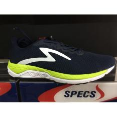 Sepatu Running Specs Original Dual Enduro Navy/Toxic Green Murah - 99Ce99