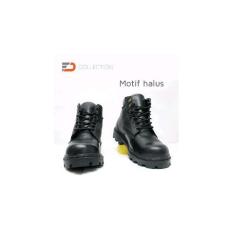 Sepatu Safety Boot Bahan Kulit Sapi Type Jeruk AV. 1
