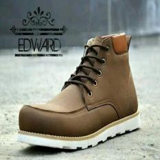Sepatu Safety Boot Casual Santai Merk Edward ORIGINAL