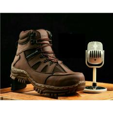 Sepatu Safety Boots Pria Handmade Model Armour Kualitas Terbaik