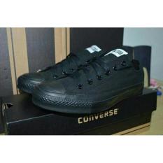Sepatu Sekolah Anak - Dewasa Converse Allstar Full Black Murah - 79Xdxl