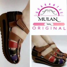Sepatu / Sendal / Wedges / Selop / Sandal Wanita Mirip Kickers Merk Mulan 1040