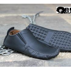 Sepatu Slip On Casual Pria - Blackmaster Original - Blackmaster Alien ( HITAM )