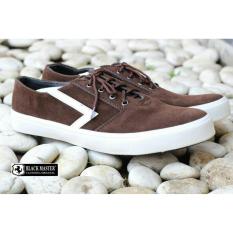 Sepatu Sneakers Casual Best Seller Pria Terkeren - BLACKMASTER LALANA - Brown