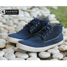 Sepatu Sneakers Nyaman Pria Modis Terkeren - BLACKMASTER GRUFY - Navy