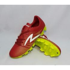 Sepatu Specs Bola Apache Fg - Dark Red Solar Slime White