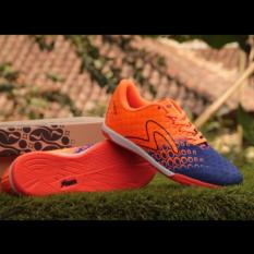 Sepatu Sport / Futsal SPCS Blue Orange - Sepatu Bola - Sepatu Olah raga