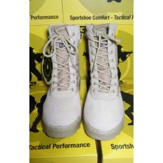 Sepatu SWAT Combat 8 in Krem Gurun Original Boots Tactical Army PDH PDL 8