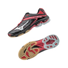 Sepatu voli Mizuno Wave Lightning Z3 - Black White Chinese Red