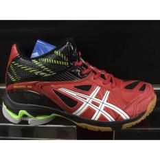 Sepatu Volley Profesional Ballistic Md Red Black Original 100% New 2017 Promo