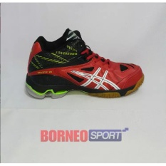 SEPATU VOLLY - PROFESSIONAL BALLISTIC MID RED BLK N GREEN