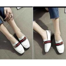 Sepatu Wanita Flat Shoes SDB85 Putih