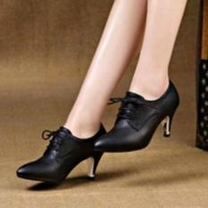 Sepatu Wanita High Heel Hitam Cantik BR05