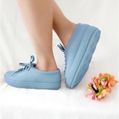 Sepatu Wanita Jelly Sneakers Silikon Shoes Cewek Silicone Kets DD6382ELS