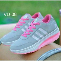 sepatu wanita kets vd06 abu