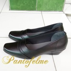 Sepatu Wanita Kulit Asli - Sepatu Kantor Pantofel Kulit Asli - 711P
